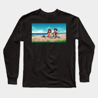 “Ginger Island” (Draw Me in to You) Long Sleeve T-Shirt